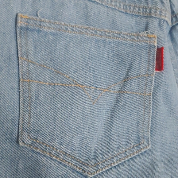 Vintage Monique Jeans High Waist Denim Shorts Studded Faux Jewels Small - Picture 9 of 10